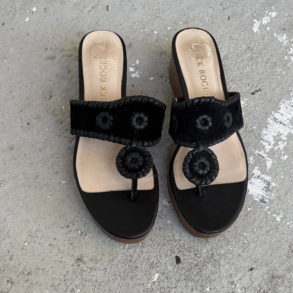 Jack Rogers mid rise wedge